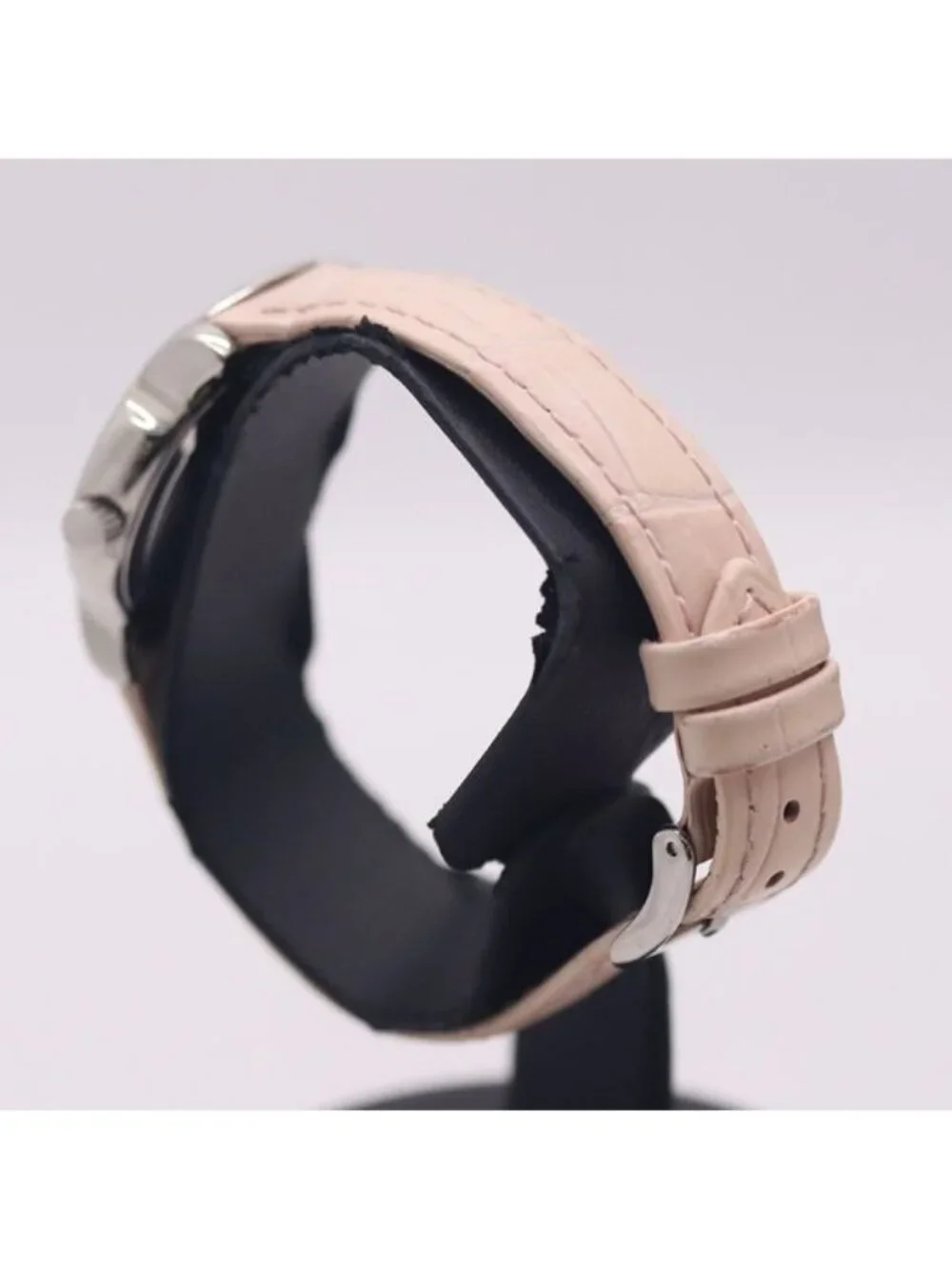 Bvlgari Bulgari Solotempo Date Pink Dial Watch